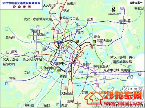 武汉拟建设10条穿越长江地铁隧道_搬家新闻_武汉28搬家网