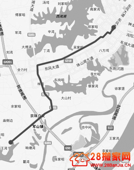 武汉首条有轨电车规划出炉 17.4公里年内开建_搬家新闻_武汉28搬