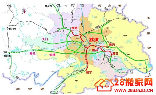 武汉城市圈城际铁路开通在即_搬家新闻_武汉28搬家网