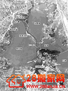 武汉拟投80亿元修建东湖通道 每公里造价7.5亿_搬家新闻_武汉28搬